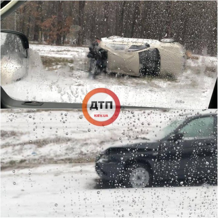 PRIMA NINSOARE a dat peste cap traficul din Kiev. Cel puțin 50 de accidente