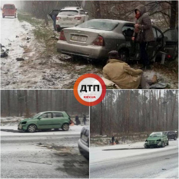 PRIMA NINSOARE a dat peste cap traficul din Kiev. Cel puțin 50 de accidente