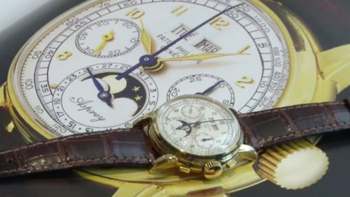 Un ceas Patek Philippe, evaluat la 4 milioane de euro, a fost scos la licitaţie