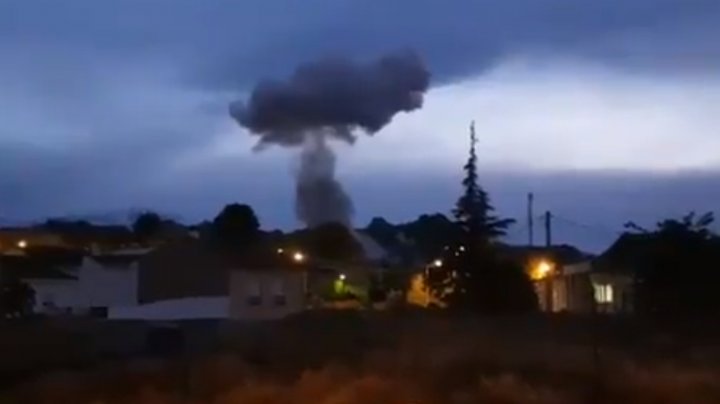 Explozie urmată de incendiu, la o fabrică din Spania. Trei persoane au murit, iar trei au fost rănite (VIDEO)