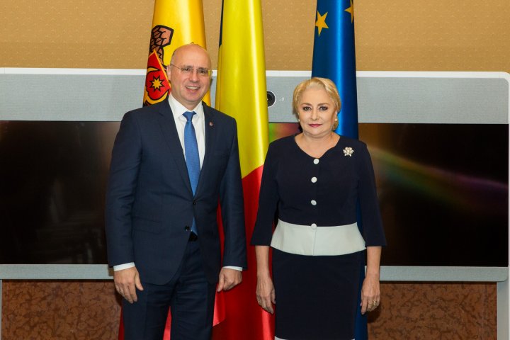 Primele declarații ale prim-miniștrilor în cadrul ŞEDINŢEI COMUNE a Guvernului Moldovei și României
