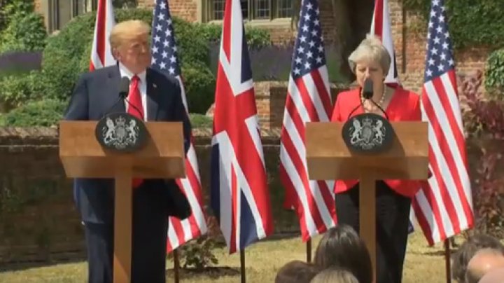 Theresa May a respins criticile preşedintelui SUA referitoare la Acordul pe tema Brexit