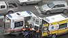 Primul accident cu o ambulanţă nouă, în sectorul Botanica. MOMENTUL IMPACTULUI (FOTO/VIDEO)