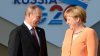 NOI DISCUȚII RUSO-GERMANE. Merkel l-a îndemnat pe Putin să elibereze marinarii ucraineni 