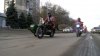 Parada Moşilor Crăciun pe motociclete. 50 de bikeri au dus cadouri copiilor dintr-o şcoală-internat din Chişinău