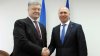 Pavel Filip s-a întâlnit cu Petro Poroșenko: Termenul de aflare pe teritoriul Ucrainei va fi extins pentru transportatorii de mărfuri și pasageri din Moldova