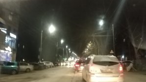 Ce s-a întâmplat pe strada Ion Creangă din Capitală în această seară. Schimbarea i-a bucurat pe locuitori (FOTO)