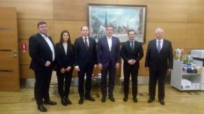 Ruslan Codreanu a avut o întrevedere cu primarul orașului Riga, Nils Ušakovs. Ce au discutat aceştia