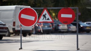 ATENŢIE. Circulaţie rutieră oprită pe câteva străzi principale din centrul Capitalei până în martie