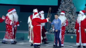 MUZICIAN MIC CU VISE MARI! Bogdan Roşca, tânărul care a primit în dar un trombon în cadrul Galei Edelweiss, a revenit la repetiţii