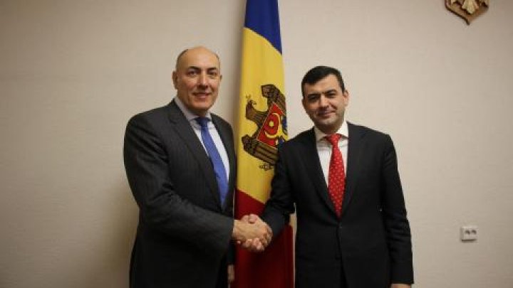 Chiril Gaburici s-a întâlnit cu noul ambasador al Lituaniei în Republica Moldova, Kęstutis Kudzmanas