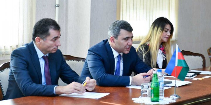 Tudor Ulianovschi la întâlnirea cu Inam Kerimov, co-preşedinte al Comisiei interguvernamentale pentru Moldova şi Azerbaidjan: Este necesar să dezvoltăm colaborarea comercială dintre cele două state     