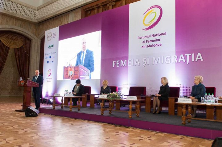Pavel Filip la Forumul Național al Femeilor: În Republica Moldova va fi tot mai ușor să faci afaceri, dacă ne vom implica împreună