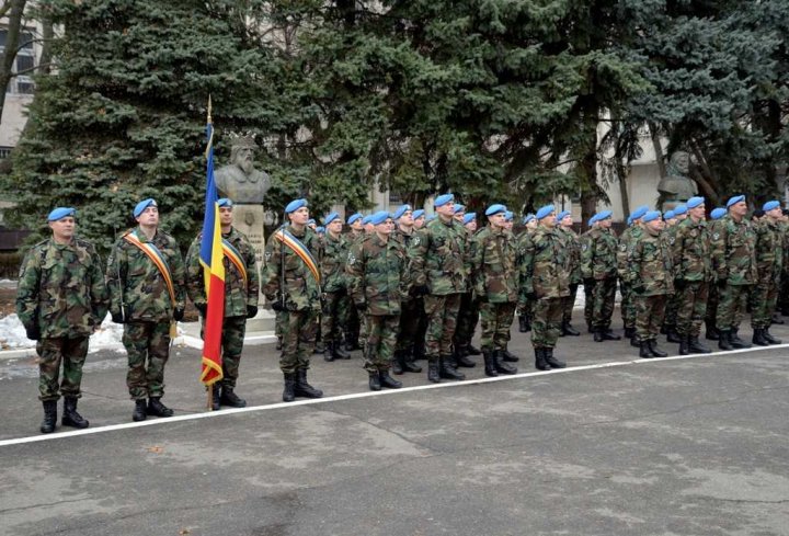 Un nou contingent al Armatei Naţionale pleacă în Kosovo (FOTO)