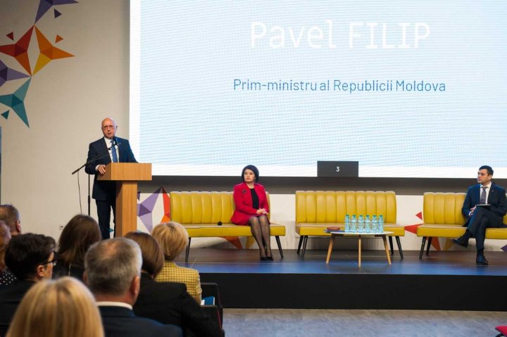 Pavel Filip, la Forumul Educațional: O reformă în educație nu este suficientă, avem nevoie de o transformare a sistemului educațional (FOTO)