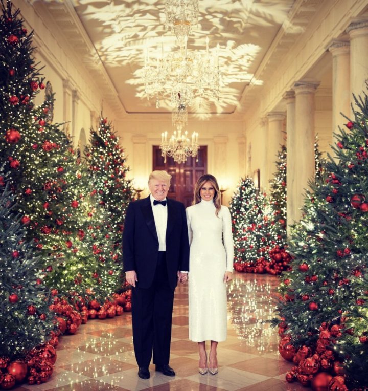 Casa Albă urează Crăciun Fericit americanilor. Mesajul Primei Doamne, Melania Trump