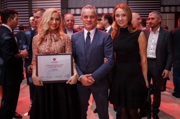 Gala AOAM. Vlad Plahotniuc: Guvernul va continua şi în 2019 să stimuleze mediul de afaceri (FOTO)