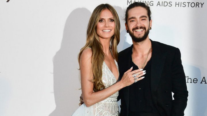 Modelul Heidi Klum s-a logodit cu muzicianul Tom Kaulitz