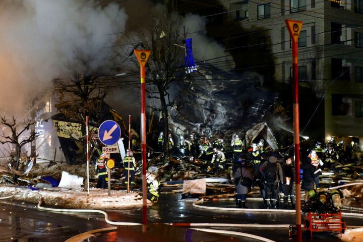 IMAGINI SUMBRE de la EXPLOZIA URIAŞĂ produsă într-un restaurant din Japonia: Zeci de oameni au fost răniţi  