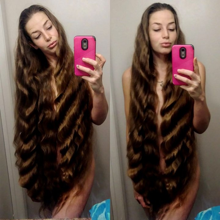 Nu s-a tuns NICIODATĂ timp de douăzeci de ani. Cum arată Rapunzel din SUA (FOTO)