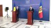 Ministrul Afacerilor Externe de la Bucureşti, Teodor Meleşcanu, este într-o vizită la Chişinău