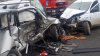 Anul nou începe cu accidente grave. Două mașini s-au lovit frontal pe șoseaua Chișinău-Hâncești (FOTO)