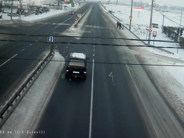 Cum se circulă la această oră pe drumurile naționale din țară (GALERIE FOTO)