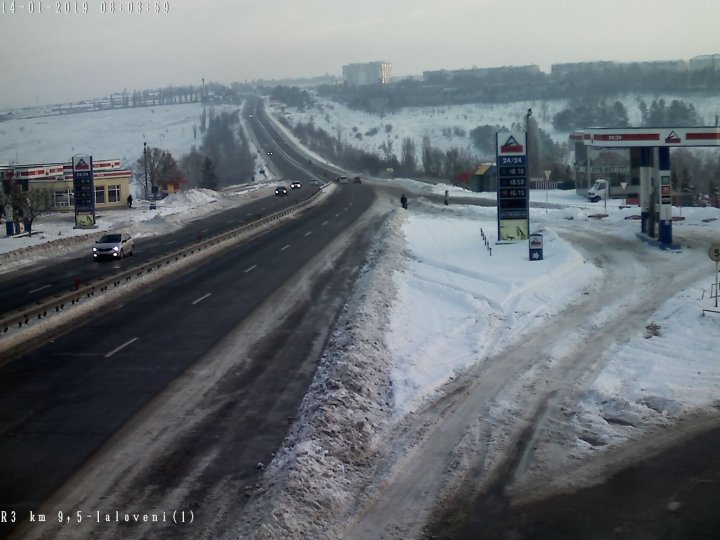 Cum se circulă la această oră pe drumurile naționale din țară (GALERIE FOTO)