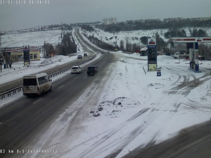 ATENŢIE ŞOFERI! Cum se circulă pe drumurile naţionale din ţară (GALERIE FOTO)