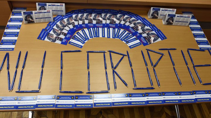 Poliţiştii au lansat o Campanie cu genericul NU acceptăm corupţia în Poliţie