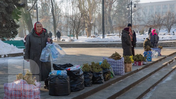 Boboteaza pe stil vechi: Preoţii au sfinţit apele şi au făcut agheasma mare (GALERIE FOTO)