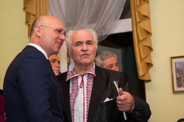 Pavel Filip, la serata de creație a maestrului Eugen Doga: Sunt un consumator de cultură și îi respect foarte mult pe cei care o creează