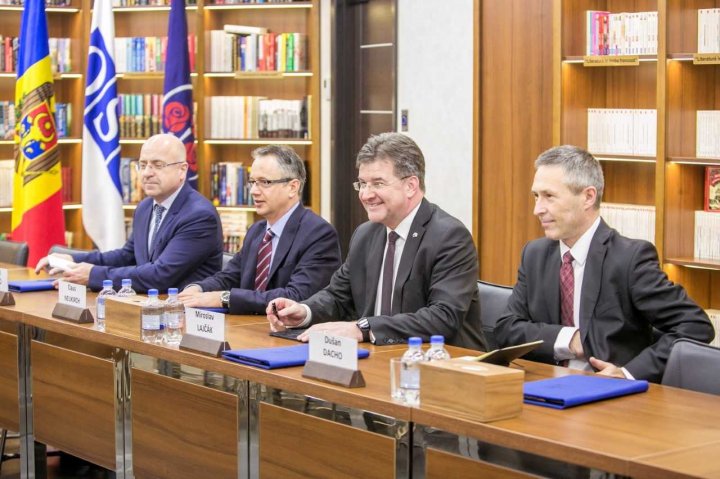 Eforturile autorităţilor de la Chişinău, APRECIATE de preşedintele în exerciţiu al OSCE (FOTO)