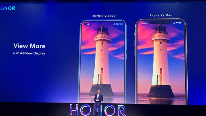 Huawei a dezvăluit HONOR View20, un smartphone echipat cu cameră foto de 48MP