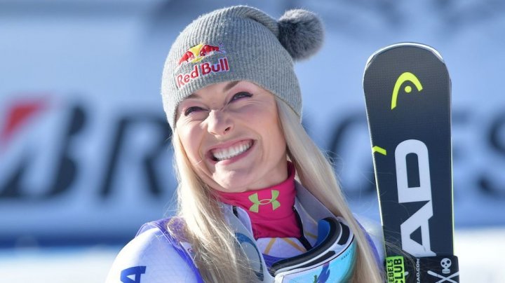 Lindsey Vonn a desfăşurat prima cursă după ce s-a recuperat după o accidentare suferită 