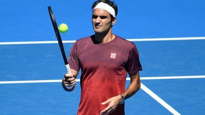 Roger Federer a debutat cu dreptul la primul turneu de Mare Şlem din acest an