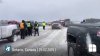 PUBLIKA WORLD: Carambol pe o autostradă din Canada. Aproximativ o sută de mașini s-au ciocnit violent (VIDEO)