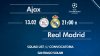 Liga Campionilor: Astăzi Real Madrid joacă cu Ajax la Amsterdam