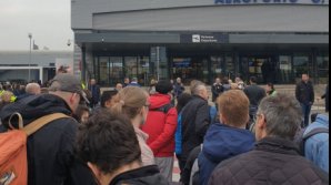 Incendiu pe un aeroport din Roma. Toți pasagerii au fost evacuați