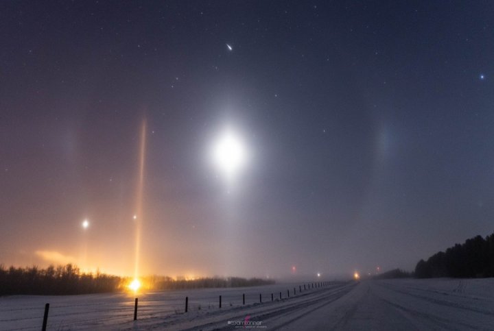 UIMITOR! Acest fenomen este observat rar în Canada, parcă este desprins de realitate (FOTO)