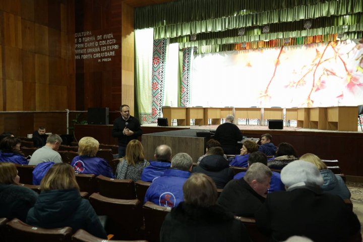 Caravana PDM a ajuns la Sângerei. Partidul Democrat va continua să susțină proiectele de dezvoltare a raionului