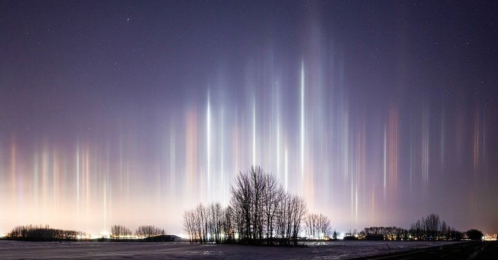 UIMITOR! Acest fenomen este observat rar în Canada, parcă este desprins de realitate (FOTO)