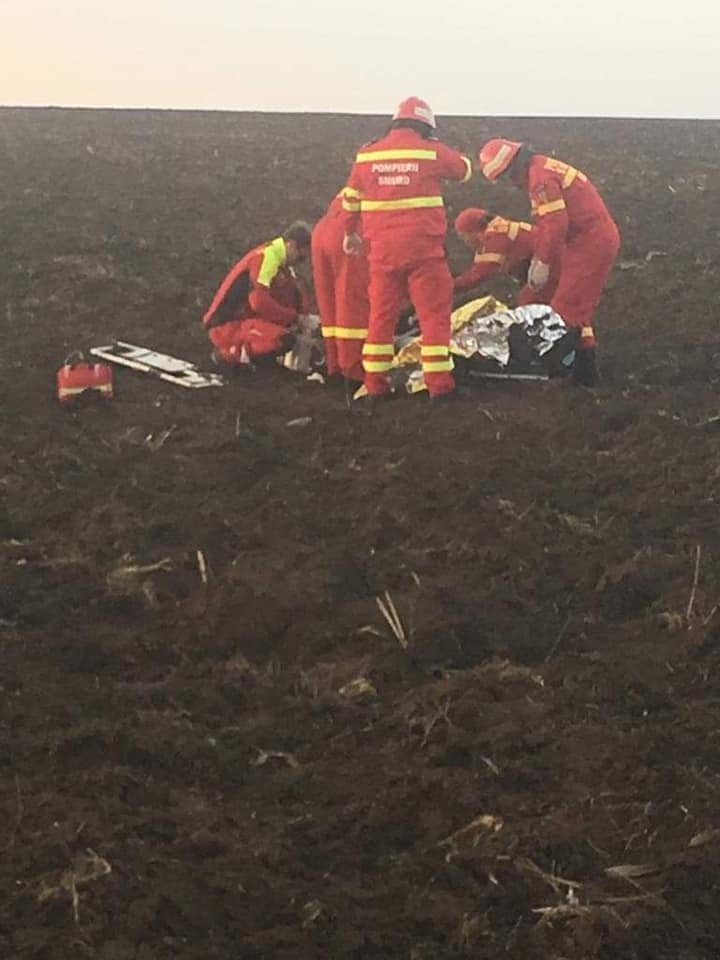 Avion prăbușit la Tuzla, România. Sunt victime. Una, în stop cardio-respirator