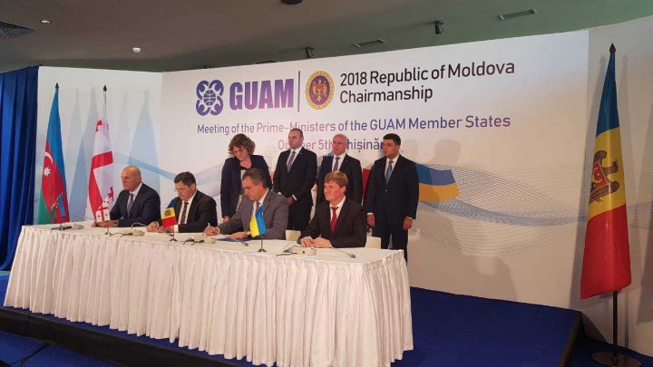 Moldova va realiza schimburi de informații cu celelalte statele membre GUAM privind mărfurile transportate pe cale aeriană