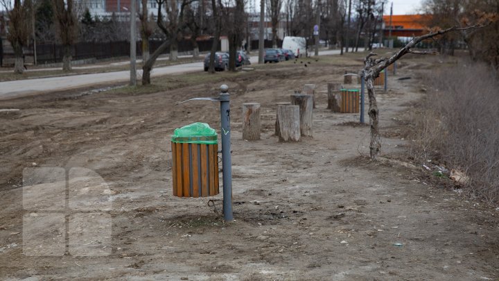 Esplanada de unde se poate vedea tot Chișinăul va fi în final amenajată la Ciocana (FOTOREPORT)