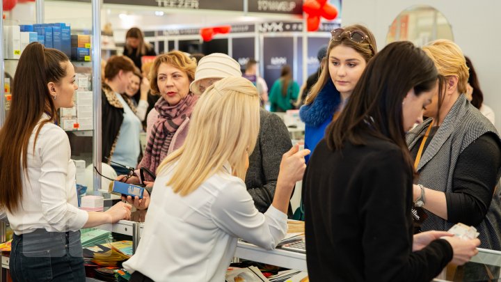 La Chişinău a fost dat startul celei de-a 22-a ediţie a Expoziţiei internaționale specializate Beauty 2019 (FOTOREPORT)