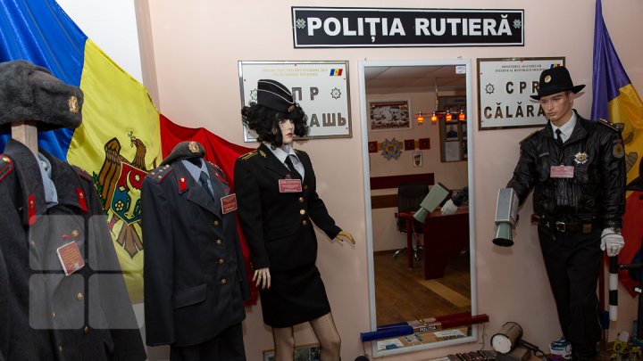 La Călărași există un muzeu unicat al polițiștilor din Moldova. Ce exponate pot fi găsite acolo (FOTOREPORT)