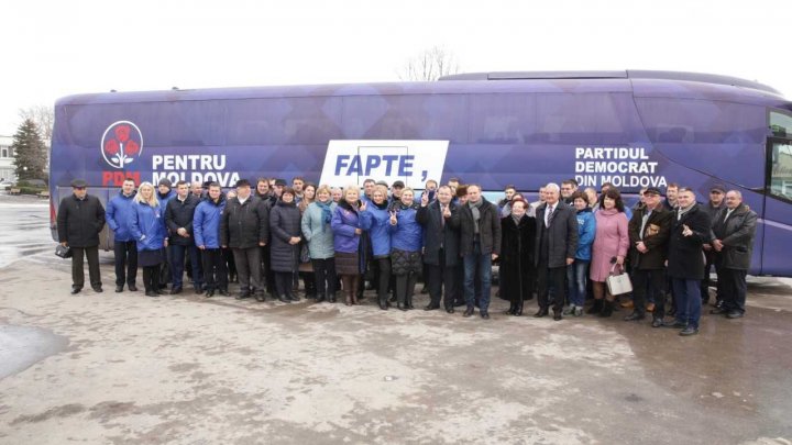 Caravana PDM a ajuns în Drochia și Glodeni: Partidul Democrat va continua programele pentru susținerea afacerilor