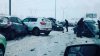 Accident în lanţ în Rusia. Zăpada şi poliul de pe drumuri a făcut posibil impactul a 40 de maşini în apropierea Moscovei 