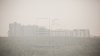COD GALBEN de poluare a aerului la Chişinău şi Bălţi. Vântul răspândeşte cantităţi mari de praf în atmosferă